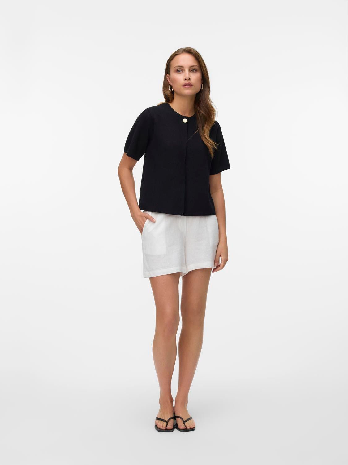 VMGOLD Knit Cardigan - Black - VERO MODA & VILA Bergvik